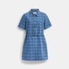 Abito in denim Signature in cotone biologico