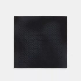 Bandana con stampa distintiva testurizzata