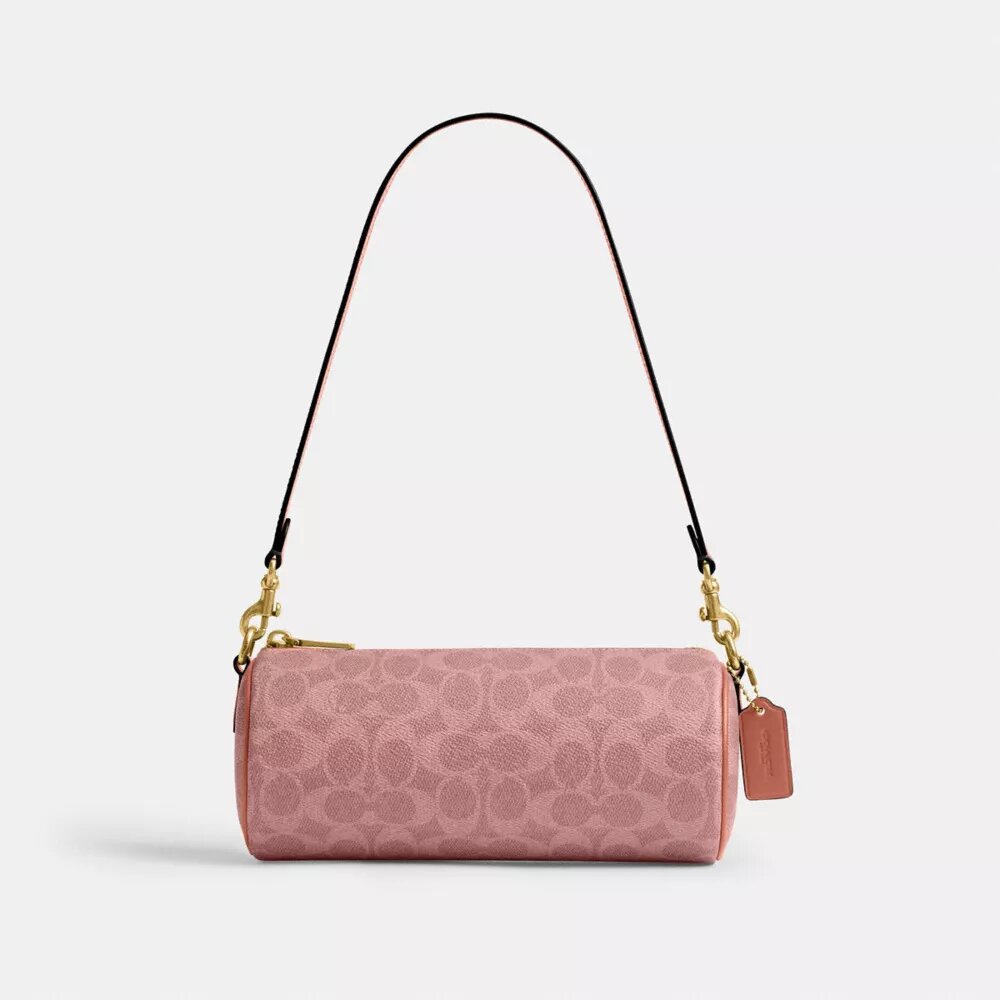Borsa a botte in Signature Canvas
