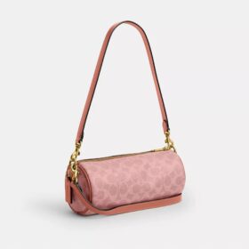 Borsa a botte in Signature Canvas