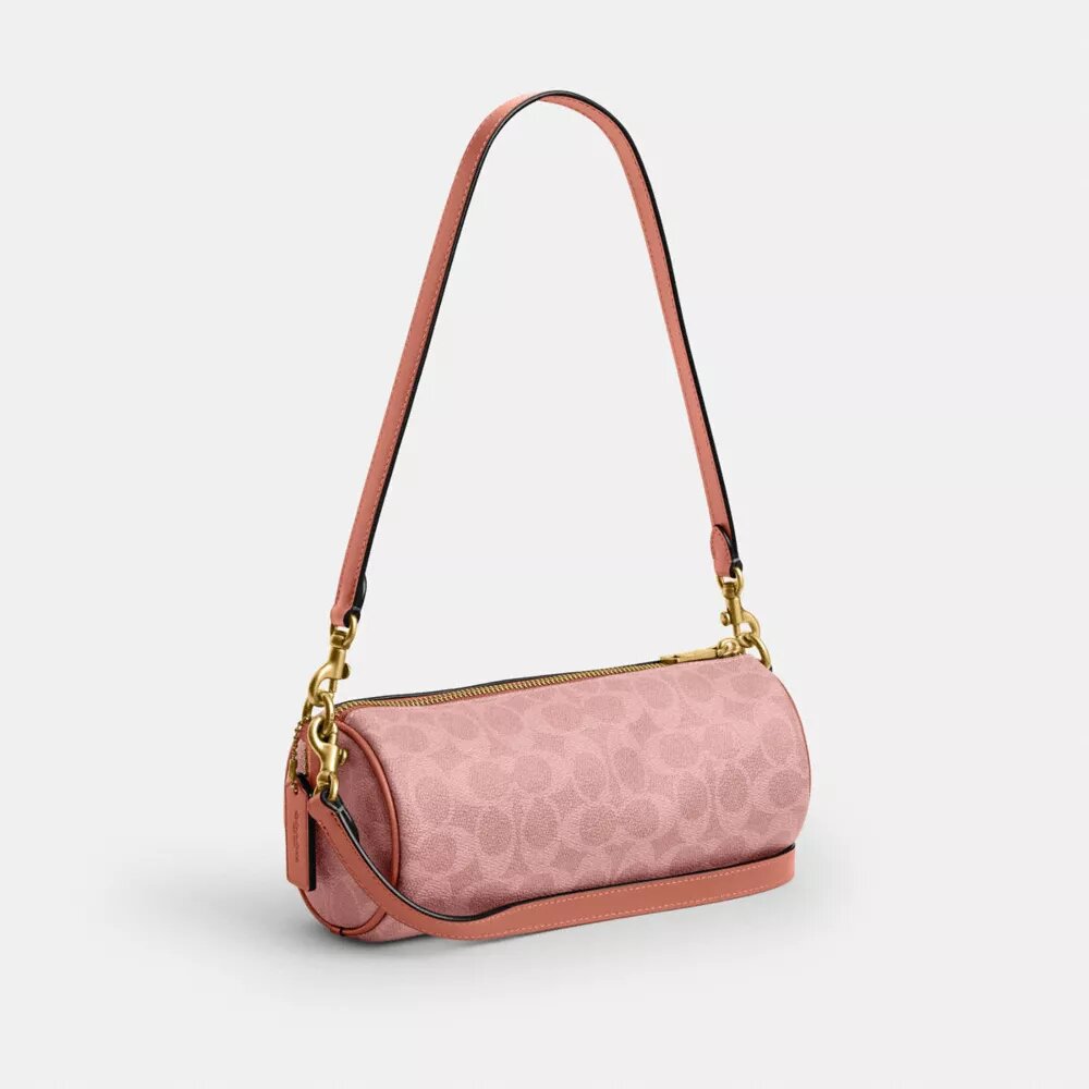 Borsa a botte in Signature Canvas