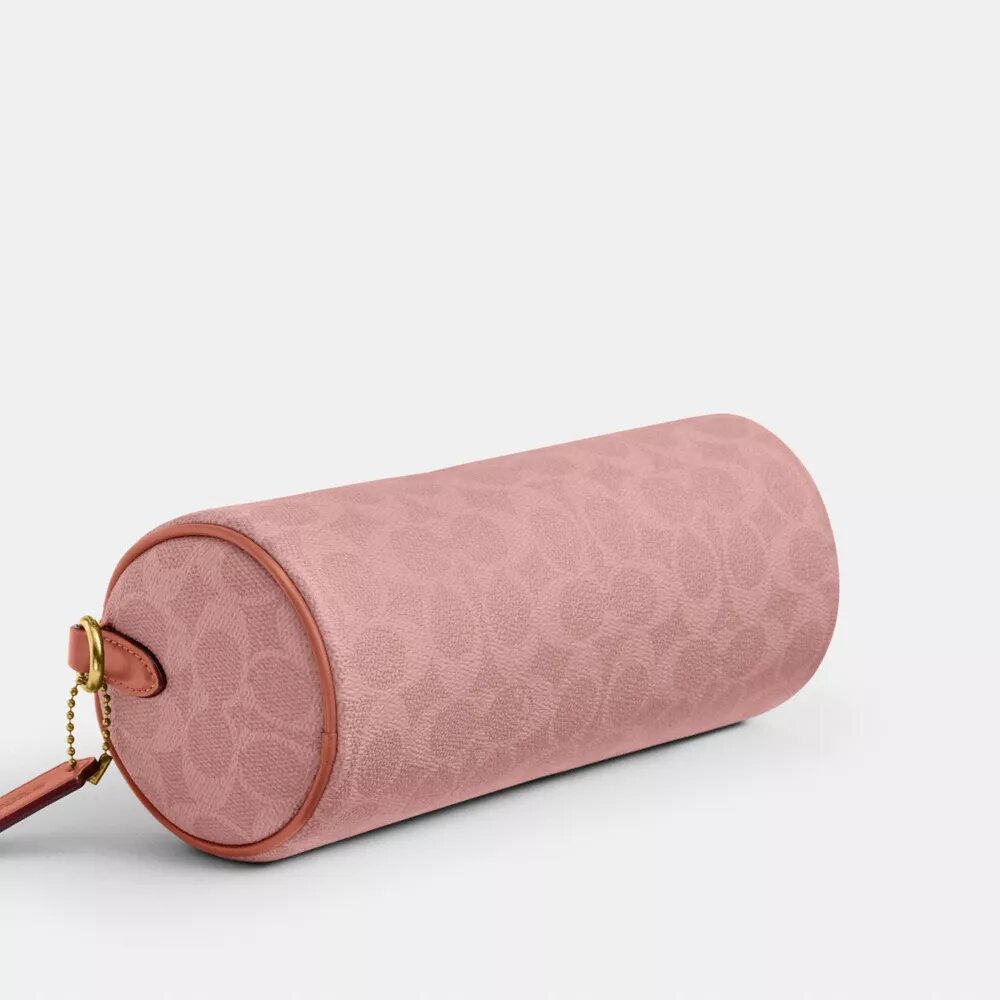 Borsa a botte in Signature Canvas
