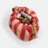 Borsa a coulisse Faye Mini a righe