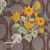 Borsa a coulisse Faye Mini in jacquard esclusivo con ricami floreali