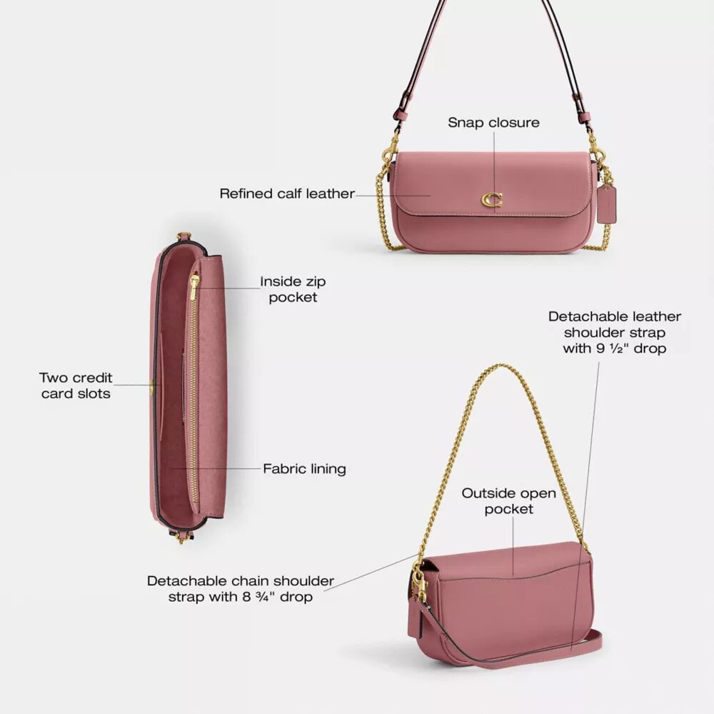 Borsa a patta con catena Brooke