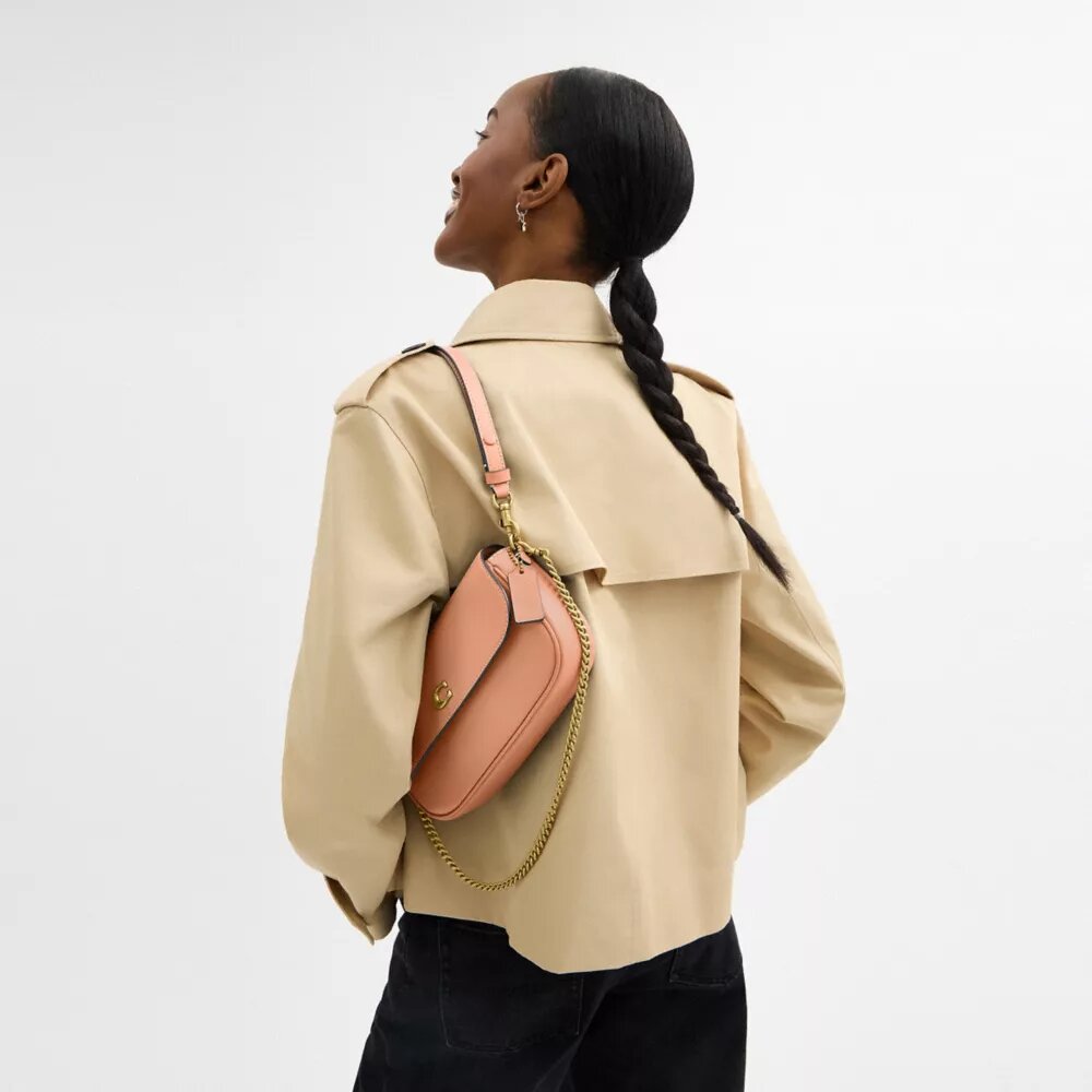 Borsa a patta con catena Brooke
