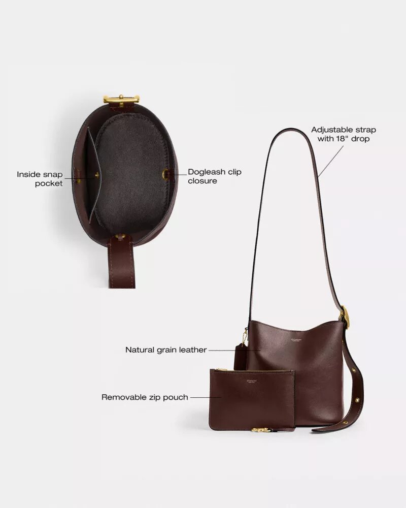 Borsa a secchiello Bleecker 21
