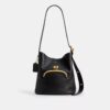 Borsa a secchiello Bleecker con chiusura Kisslock