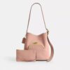 Borsa a secchiello Bleecker con chiusura Kisslock