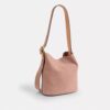 Borsa a secchiello Bleecker con chiusura Kisslock