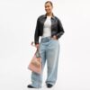 Borsa a secchiello Bleecker con chiusura Kisslock