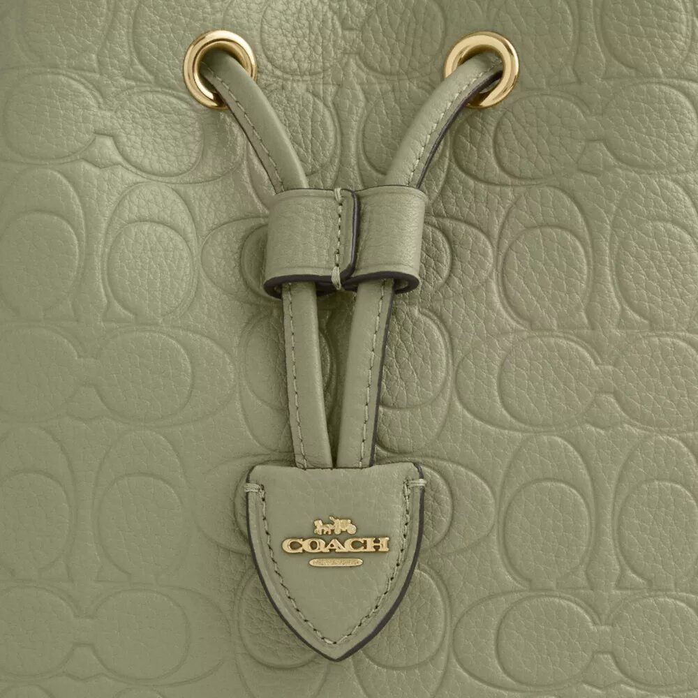 Borsa a secchiello Rowan in pelle esclusiva