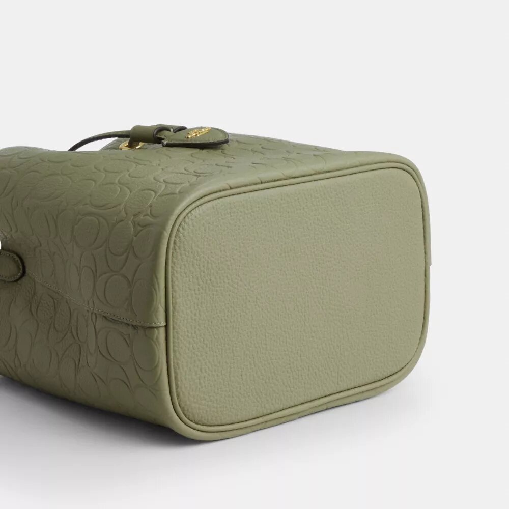 Borsa a secchiello Rowan in pelle esclusiva