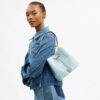 Borsa a secchiello Rowan in Signature Canvas