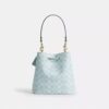 Borsa a secchiello Rowan in Signature Canvas