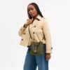 Borsa a secchiello Rowan in Signature Canvas