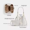 Borsa a secchiello Rowan in Signature Canvas