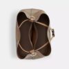 Borsa a secchiello Rowan in Signature Canvas Rainbow