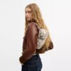 Borsa a spalla Ashton con stampa giornale