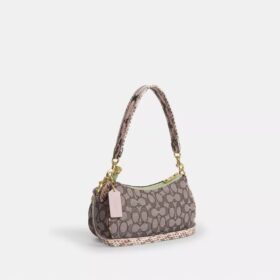 Borsa a spalla Ashton in jacquard esclusivo