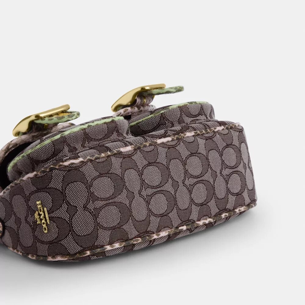 Borsa a spalla Ashton in jacquard esclusivo
