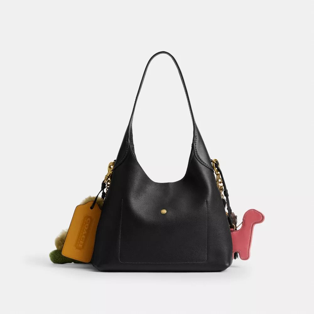 Borsa a spalla Brooklyn 28 con ciondoli per il 10° compleanno di Rexy