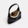 Borsa a spalla Brooklyn 28 in shearling