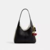 Borsa a spalla Brooklyn 28 in shearling