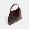 Borsa a spalla Brooklyn 39 con patchwork in pelle di serpente