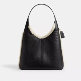 Borsa a spalla Brooklyn 39 in shearling