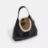 Borsa a spalla Brooklyn 39 in shearling