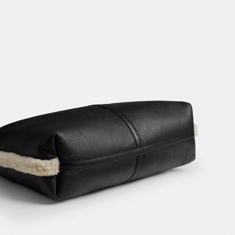 Borsa a spalla Brooklyn 39 in shearling