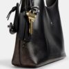 Borsa a spalla Brooklyn da 28 in pelle "Loved"