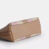 Borsa a spalla Caitlin con patchwork a righe