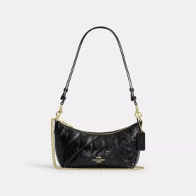 Borsa a spalla Caitlin con trapuntatura