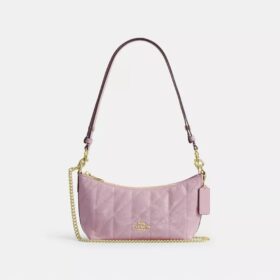 Borsa a spalla Caitlin con trapuntatura
