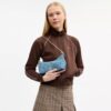 Borsa a spalla Caitlin con trapuntatura