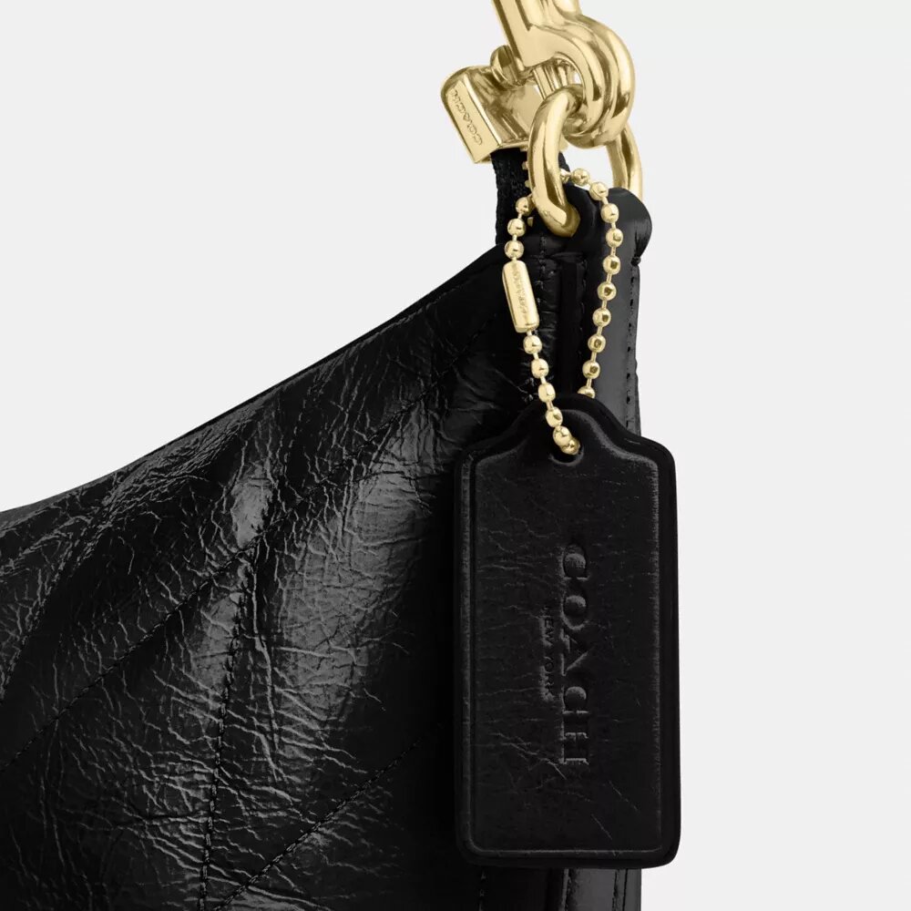 Borsa a spalla Caitlin con trapuntatura