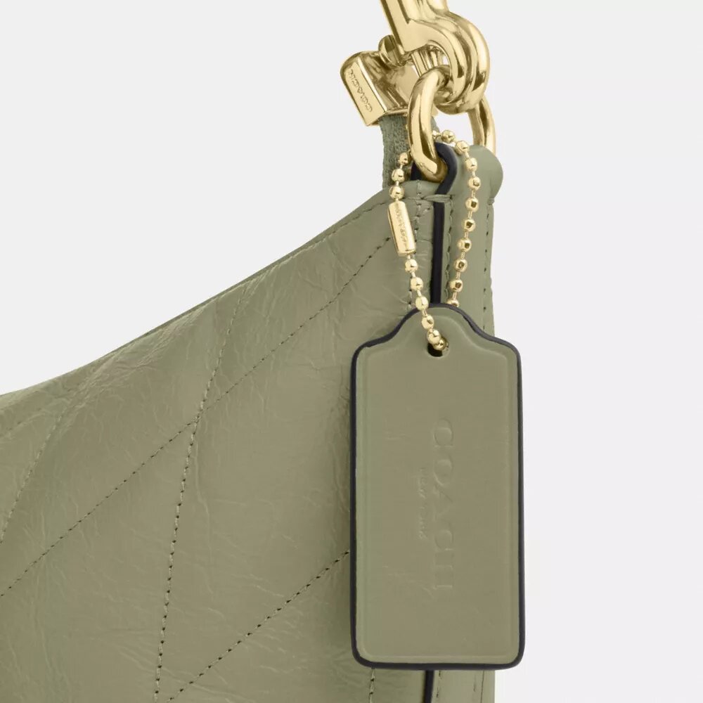 Borsa a spalla Caitlin con trapuntatura