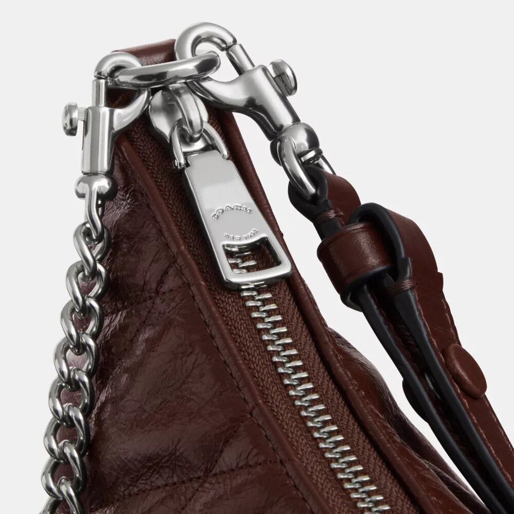 Borsa a spalla Caitlin con trapuntatura