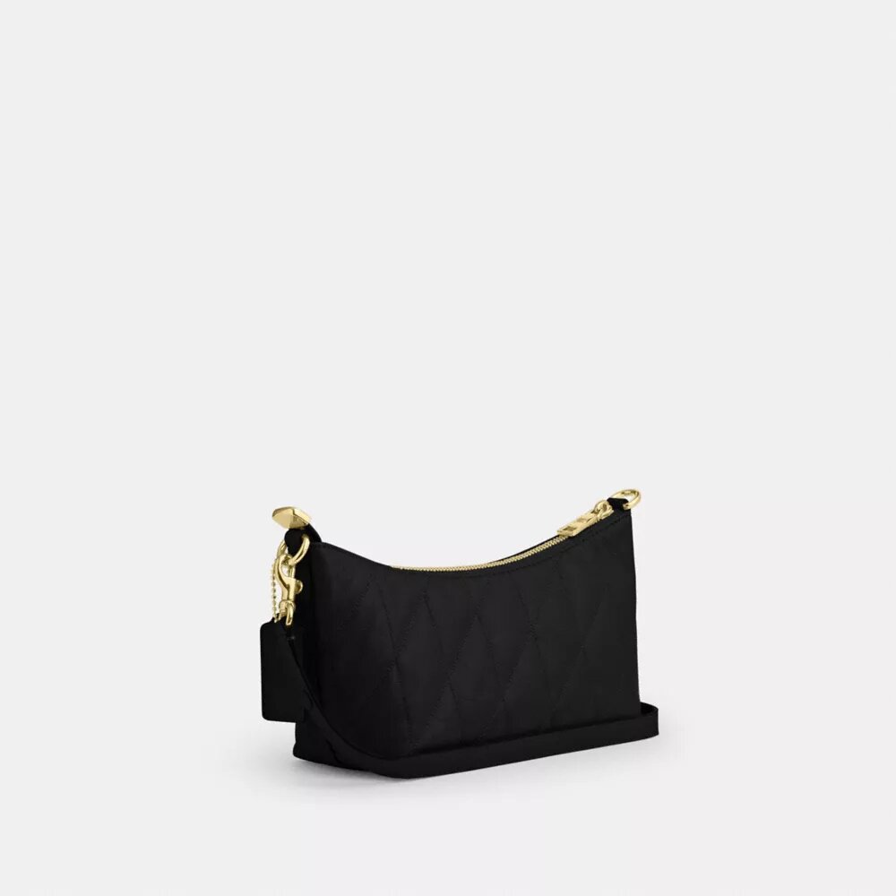 Borsa a spalla Caitlin con trapuntatura