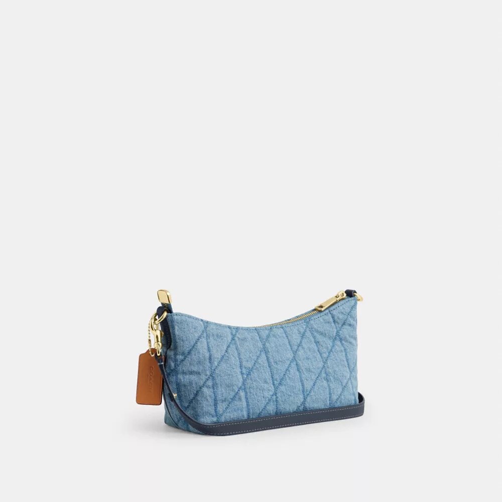 Borsa a spalla Caitlin con trapuntatura