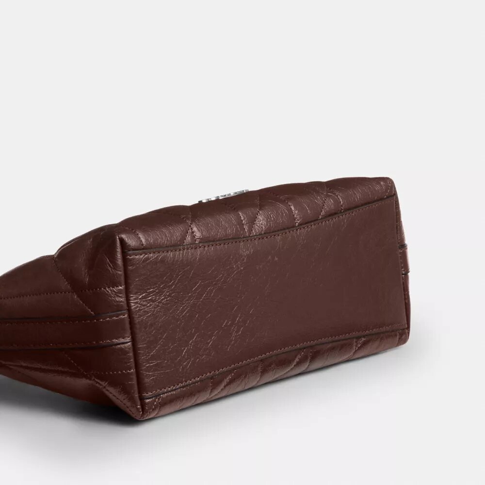 Borsa a spalla Caitlin con trapuntatura
