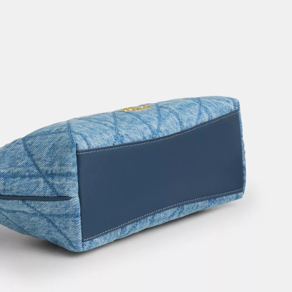 Borsa a spalla Caitlin con trapuntatura