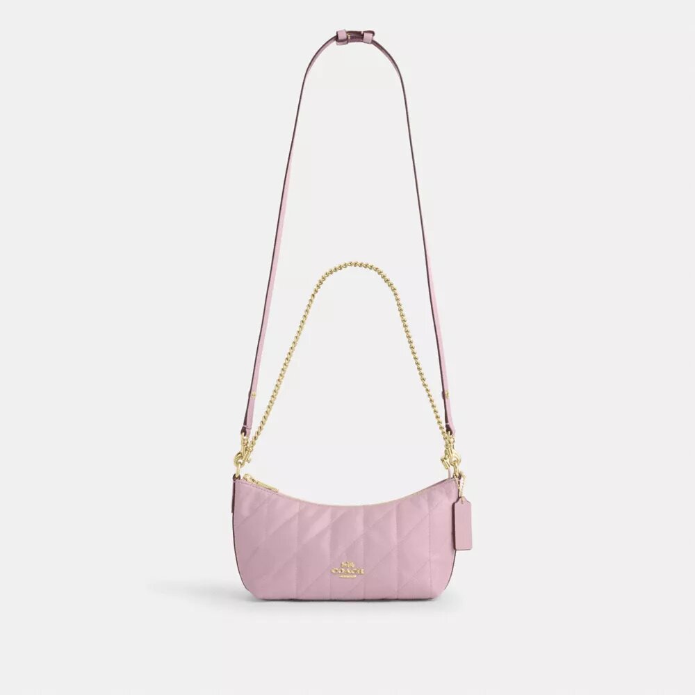 Borsa a spalla Caitlin con trapuntatura