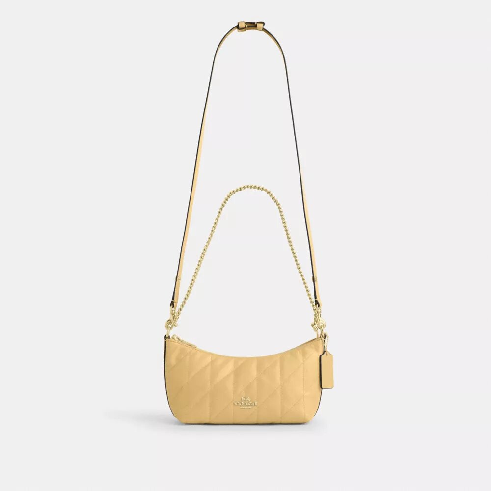 Borsa a spalla Caitlin con trapuntatura