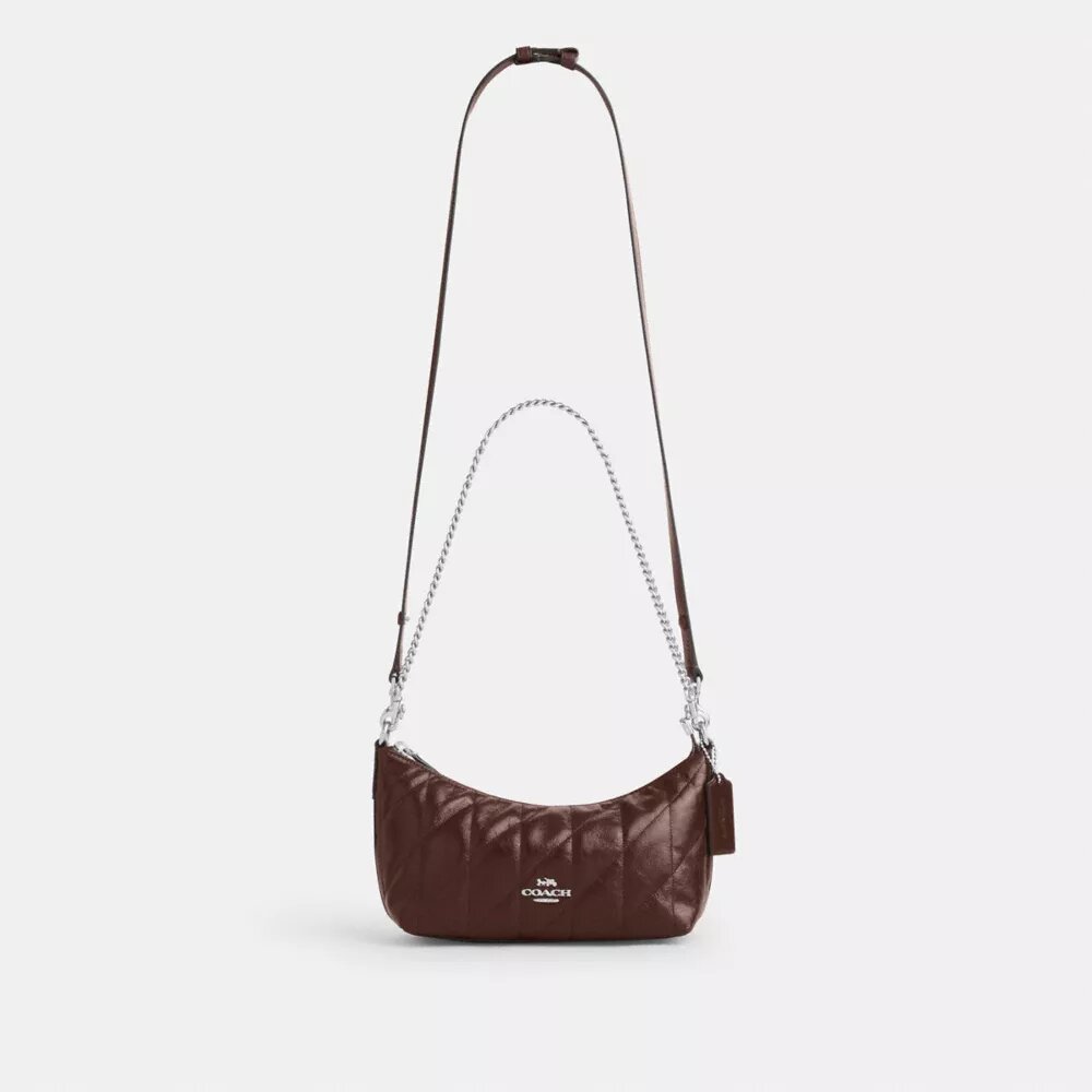 Borsa a spalla Caitlin con trapuntatura