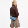Borsa a spalla Caitlin con trapuntatura