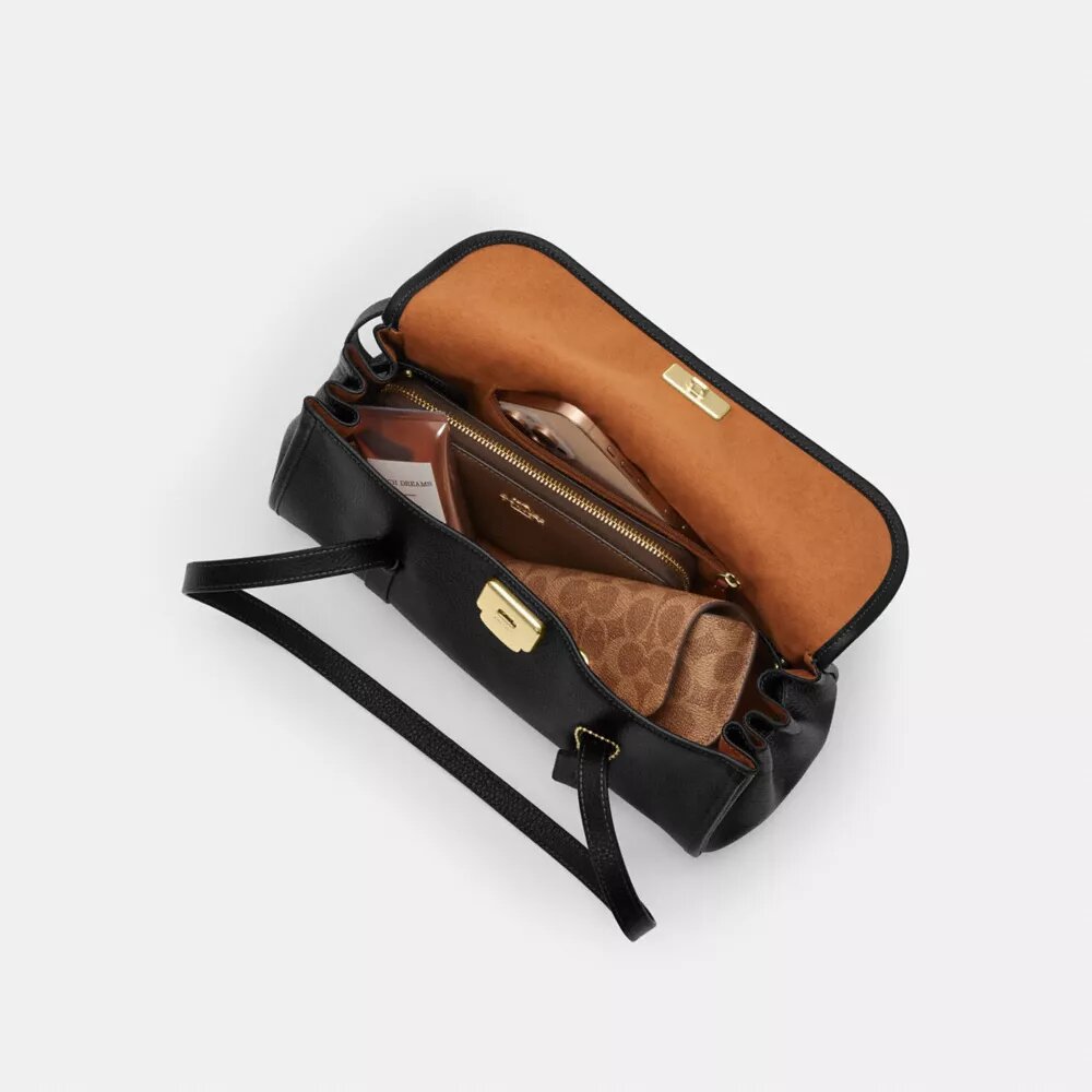 Borsa a spalla con patta Bridget