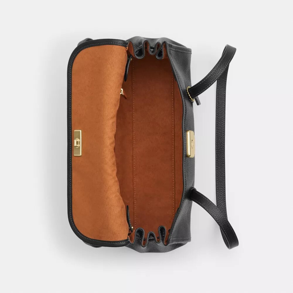 Borsa a spalla con patta Bridget